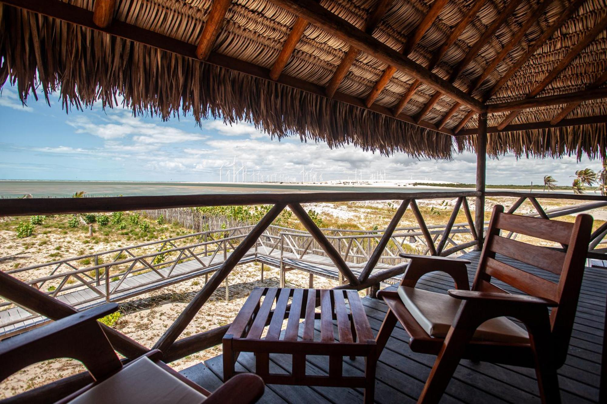 Jaguaribe Lodge E Kite Fortim Exterior foto