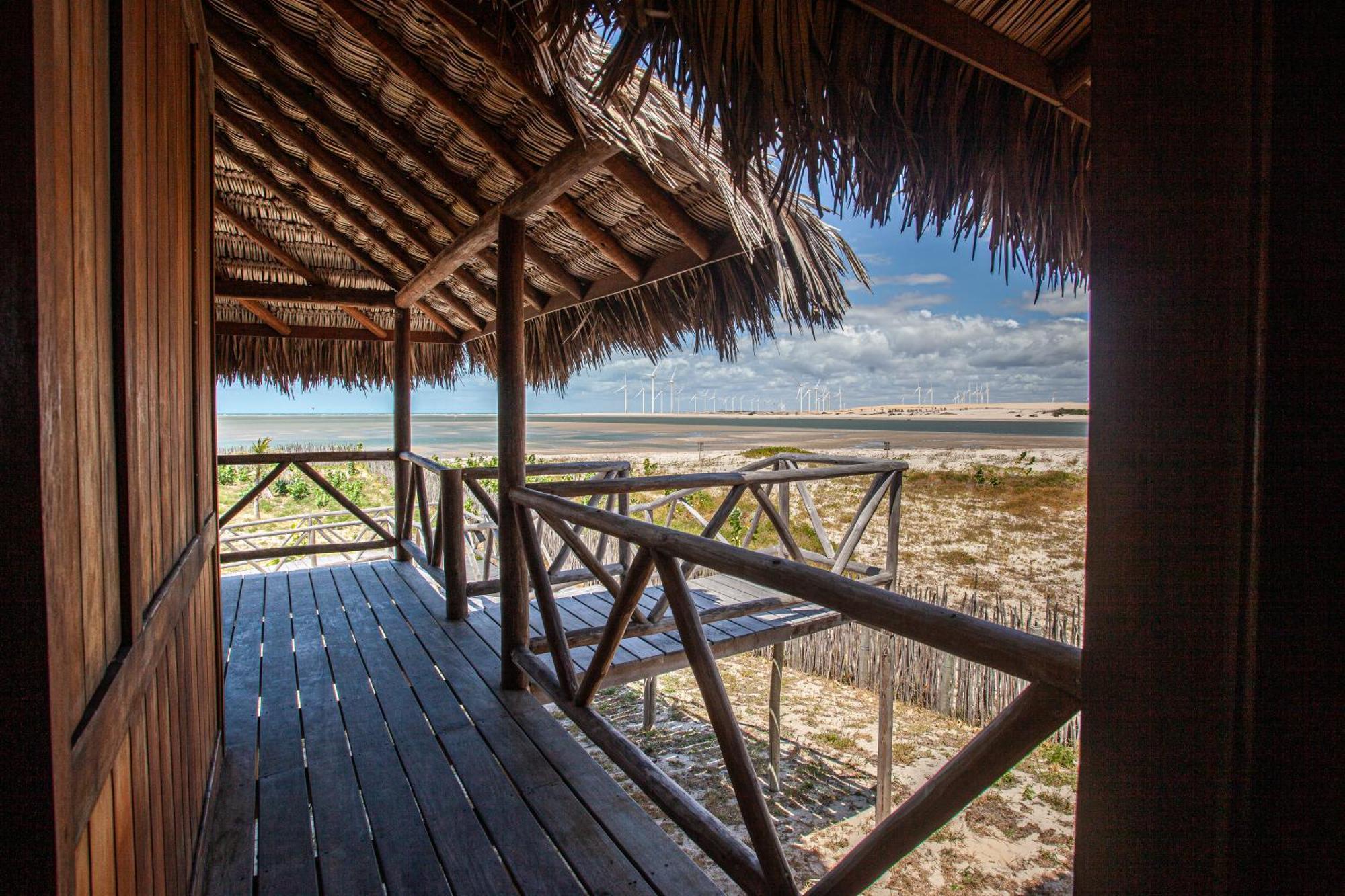 Jaguaribe Lodge E Kite Fortim Exterior foto